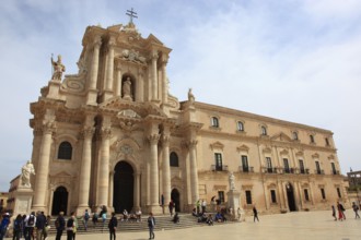 Ortygia or Ortigia is the historic centre of the city of Syracuse, the baroque façade of the