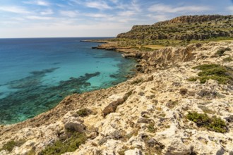 Landscape of the Cape Greco Peninsula, Agia Napa, Cyprus, Europe