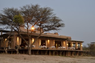 Onguma The Fort, Lodge near the Etosha National Park, Onguma Game Reserve, Namibia, Africa