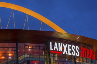 Lanxess Arena, Cologne-Deutz, Cologne, North Rhine-Westphalia, Germany, Europe