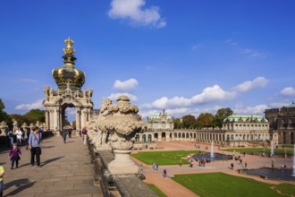 Dresden Zwinger Pleasure Garden