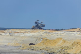 The Welzow-Süd opencast mine is an opencast lignite mine in southern Lower Lusatia in the district