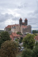 Collegiate Church of St. Servatius, Unesco World Heritage Site, Quedlinburg, Harz Mountains,