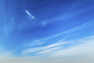 Blue sky with white clouds