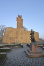 Landmark Wilhelmsturm built in 1895 and monument to Wilhelm I. 1533-1584, Prince, Count of Orange