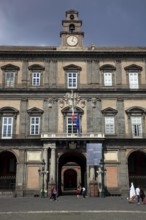 Palazzo Reale, Palace of the Viceroys, in Piazza del Plebescito, Naples, Campania, Italy, Europe