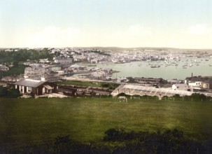 Falmouth, harbour town on the south coast of the county of Cornwall in England, Historical, around