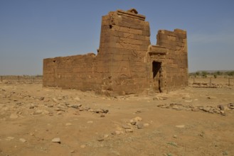 Lion Temple for the lion-deity Apedemak, Naga, Nubia, Nahr an-Nil, Sudan, Africa