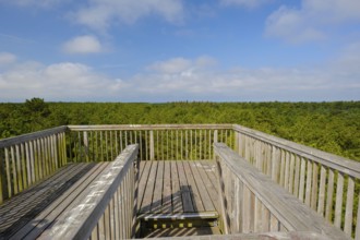 Lookout tower, Fonteinsnol, De Koog, Texel Island, North Sea, North Holland, Netherlands