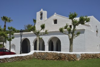 Church Església de Sant Carles, Sant Carles de Peralta, Ibiza, Balearic Islands, Spain, Europe