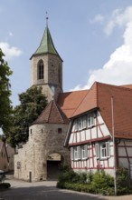 Weinstadt Beutelsbach Market Square with Church Germany