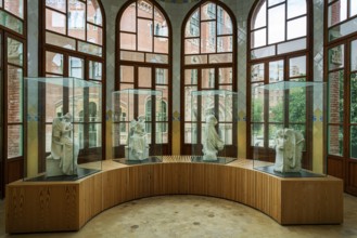 Historic hospital complex of the Hospital de la Santa Creu i Sant Pau, Barcelona, Catalonia, Spain,