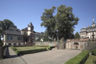 Bolongaro Palace and Bolongaro Garden with Registry Office, Höchst, Main, Frankfurt, Hesse,