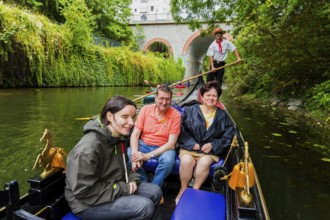 Gondola tour on the Karl Heine Canal