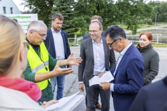 Federal Minister of Food and Agriculture, Cem Özdemir, visits Großdrebnitzer Agrarbetriebsges. mbH