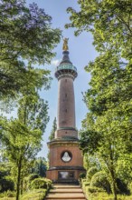 Victory Column Hakenberg, Am Denkmal, Fehrbellin, Brandenburg, Germany, Europe