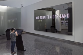 Exhibition room in the House of History, Bonn, North Rhine-Westphalia, Germany, Europe