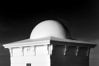 Black and white, contrast, lighthouse, detail, play of light, sun, sunlight, architecture, design,