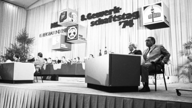 The 8th Trade Union Congress of the Industrial Union for Mining and Energy (IGBE) on 18.9.1974 in