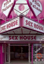 Pink Palace, Sex House, Reeperbahn, St. Pauli, Hamburg, Germany, Europe