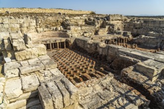 Ruins of the ancient Greek-Roman city of Kourion, Episkopi, Cyprus, Europe