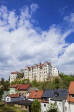 Nossen Castle - Renaissance castle in the valley of the Freiberg Mulde. Parts of the castle have