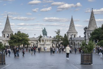 Fishermans Bastion, Budapest, Hungary, Europe