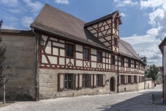 Historic Bell Founder's Hospital, 16th century Lauf an der Pegnitz, Middle Franconia, Bavaria,