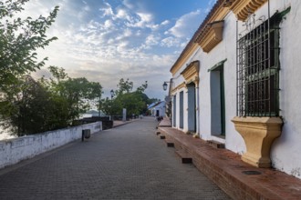 Historical center of the Unesco world heritage site, Mompox, Colombia, South America