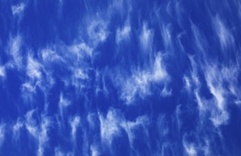 Cloudy sky with feather clouds, Abstract background, Graphic elements, Texture background, Austria,