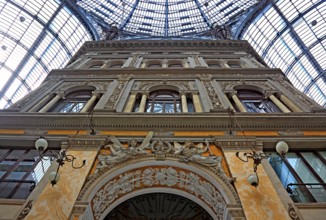 Galleria Umberto I, shopping arcade in the old town of Naples, Campania, Italy, Europe