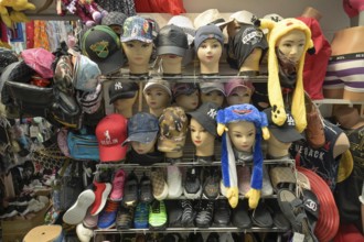 Hats, Dong Xuan Center, Herzbergstraße, Lichtenberg, Berlin, Germany, Europe