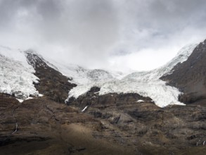 Karuola Glacier in the highlands of Tibet, China, Asia