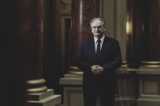 Reiner Haseloff, CDU, Minister President of Saxony-Anhalt, poses for a photo in Magdeburg,