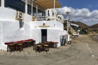 Bar La Bodeguiya, beach bar, Cabo de Gata Natural Park, Las Negras, Cabo-de-Gata-Nijar, Almeria,