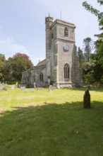 Village parish church of All Saints, Maiden Bradley, Somerset, England, UK