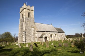 Parish church of Saint Mary, Somerleyton, Suffolk, England, UK