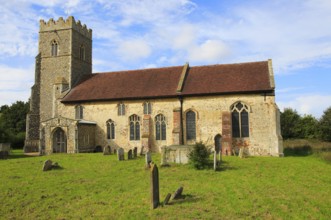 Church of Saint Andrew, Kettleburgh, Suffolk, England, UK