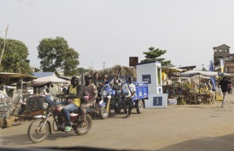 Street scene in Bohicon, 06/03/2024