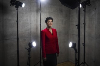 Sahra Wagenknecht is a member of the German Bundestag and founder of the BSW party, pictured here