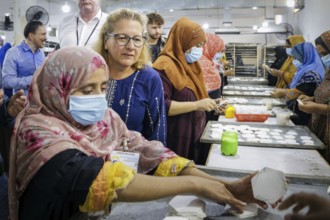 Svenja Schulze (SPD), Federal Minister for Economic Cooperation and Development, visiting Anwar