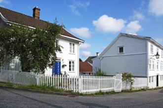 Mandal, the southernmost town in Norway, in summer, Mandal, Norway, Europe