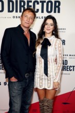 Oliver Masucci and Bella Dayne at the Berlin premiere of Bad Director at the Babylon cinema in