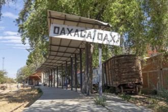 Oaxaca, Mexico, The Oaxaca Railroad Museum. The Mexican Southern Railroad began operations between