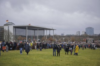 Demonstration at the Reichstag building under the slogan 'Äô We are the firewall'Äô. Organisers