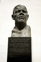 Nelson Mandela statue outside, Royal Festival Hall, London