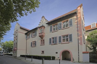 Historic Lanzenhof built 14th century, Untere Laube, Constance, Obersee, Lake Constance, Lake