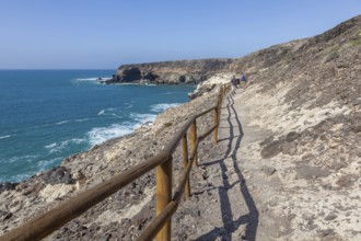 Path to the caves of Ajuy, Cuevas de Ajuy, Fuerteventura, Canary Island, Spain, Europe