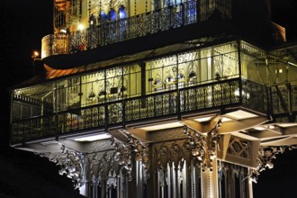 Lisbon, Santa Justa Elevator at night