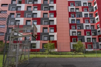 Student hall of residence of the Studierendenwerk Essen-Duisburg in Essen, over 310 furnished rooms